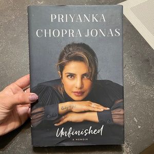 📖 Unfinished: A Memoir by Priyanka Chopra Jonas 📖 (Hardcover)